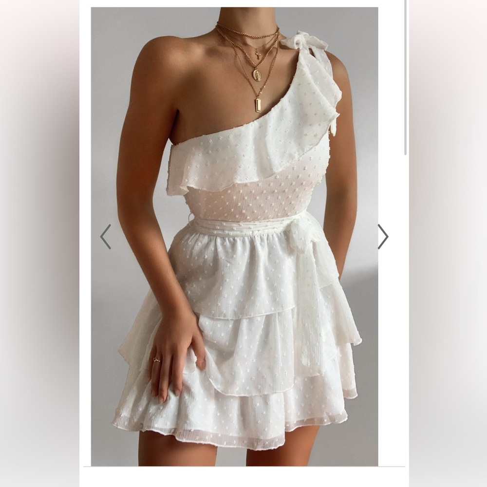 Showpo white dress